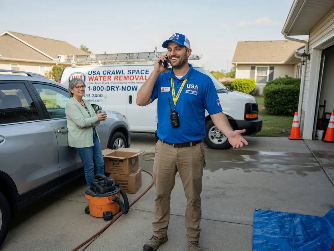 Crawl Space Water Removal Rogers, TX FAQs